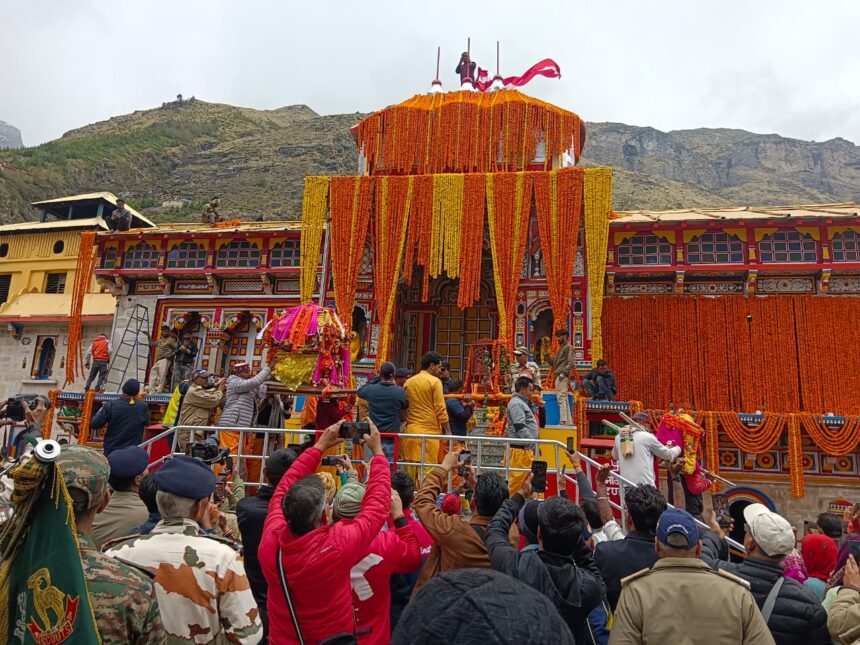 बदरीनाथ धाम के कपाट खोलने के तारीख की घोषणा 1