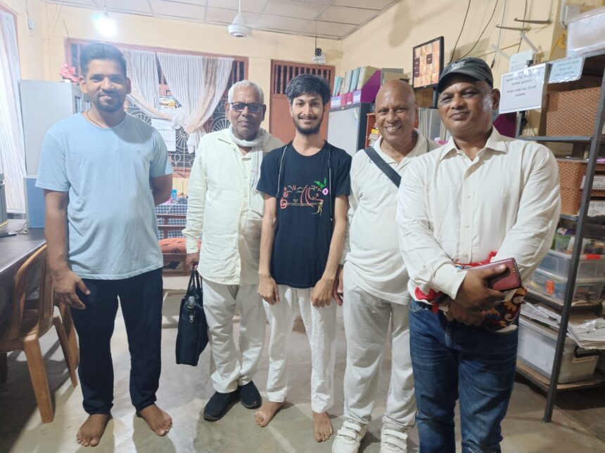 भारत श्रीलंका मैत्री विपास्ना संघ प्रतिनिधिमंडल सात दिवसीय भ्रमण कर वापस भारत लौटा 1