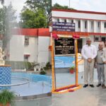शिवालिक अतिथि गृह में नवीनीकृत फव्वारे का लोकार्पण 7